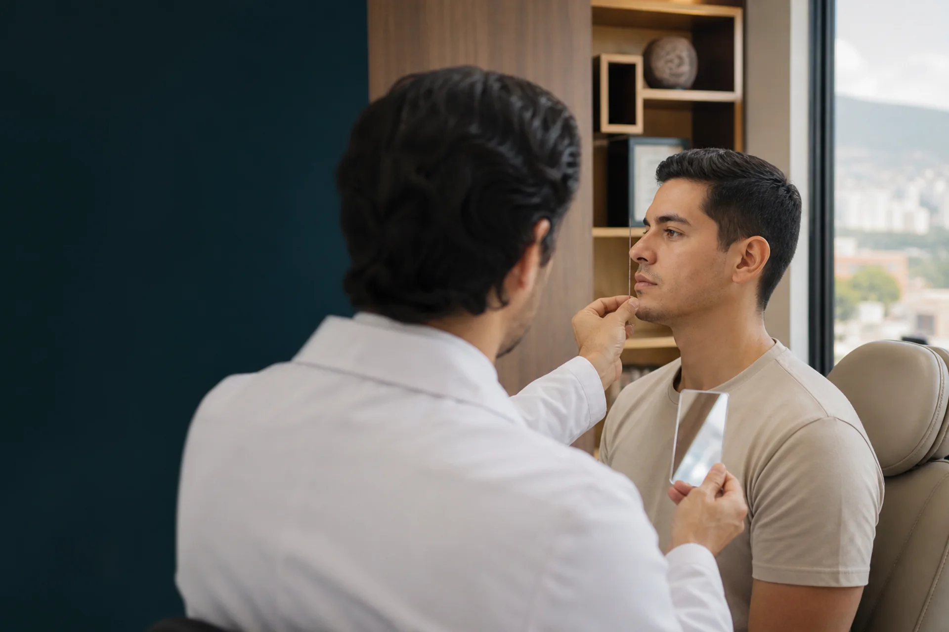 rinoplastia masculina